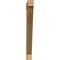 Ekena Millwork Traditional Block Rough Sawn Bracket, Western Red Cedar, 4"W x 38"D x 42"H BKT04X38X42TRA05RWR - alternate 2